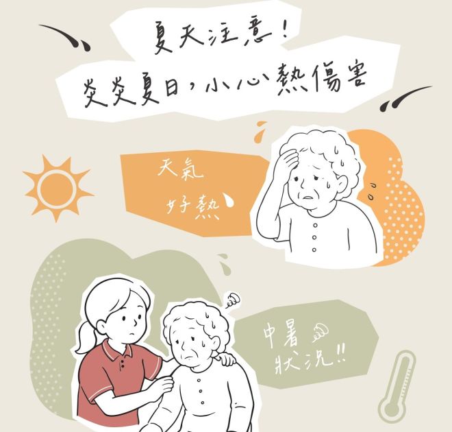 🌞【高溫注意！慎防熱衰竭與中暑】